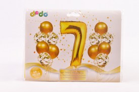 Bouquet 13 globos dorados con numero 7.jpg